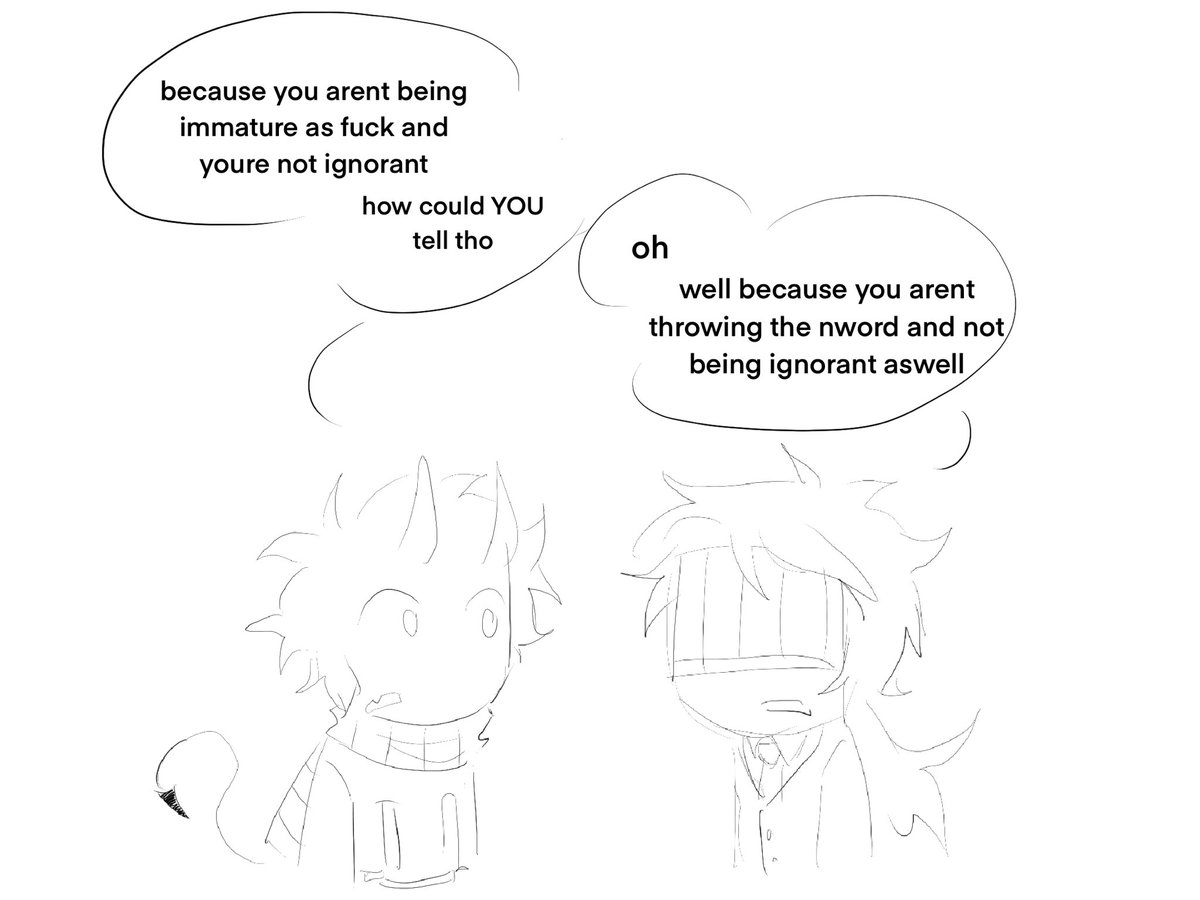 mihhhhhh16's tweet photo. i drew the first one before everything happened with twixxel and idaios so i decided to give it a different ending now https://t.co/2tfhYmKHmP