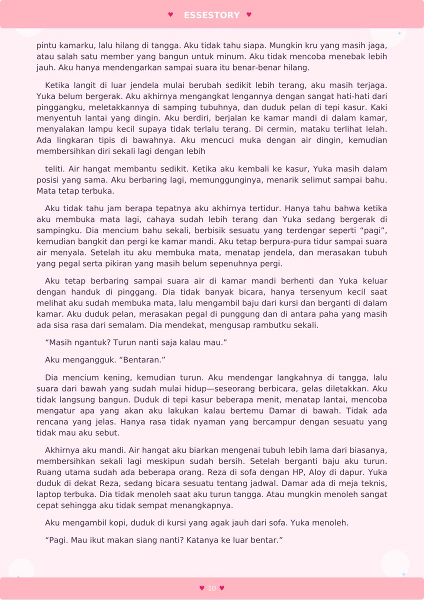 ehseekuning's tweet photo. Yang terbaru di essestory....

Yuk baca cerita lengkap artis lainnya di grup premium essestory.

Join sekarang di https://t.co/jmJ8VlcYqn https://t.co/wpnzF9byhm