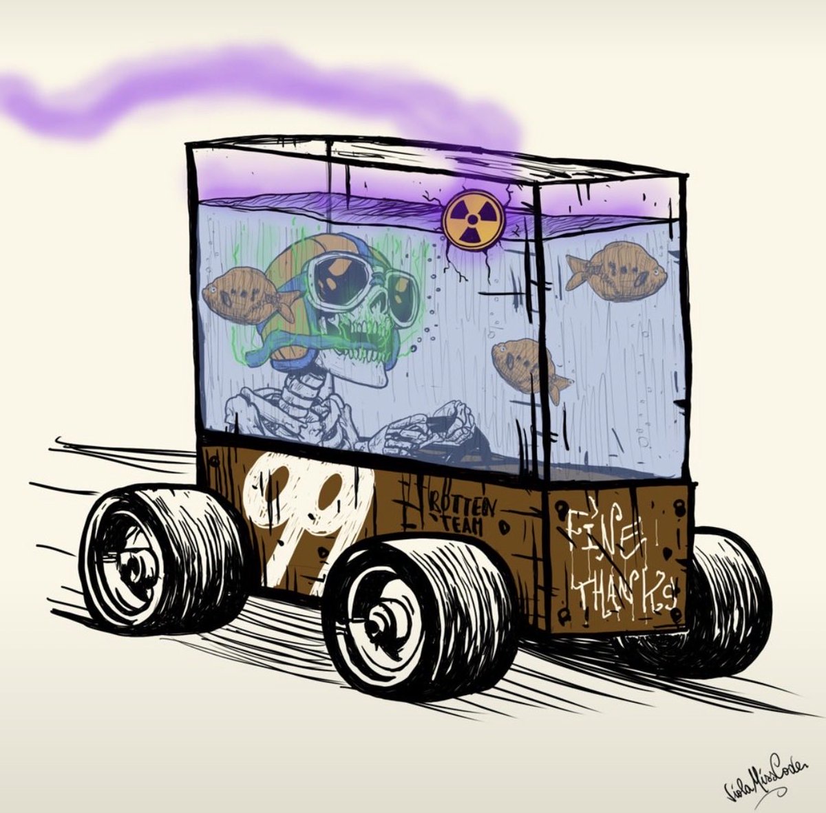 RedDevilBTC's tweet photo. I’ve got 99 problems but a bitchin’ soapbox ain’t one 🏎️ 

I'll be racing at the ORDINALS SOAPBOX RALLY @ViolaMissCode https://t.co/dr0xLpkjGN