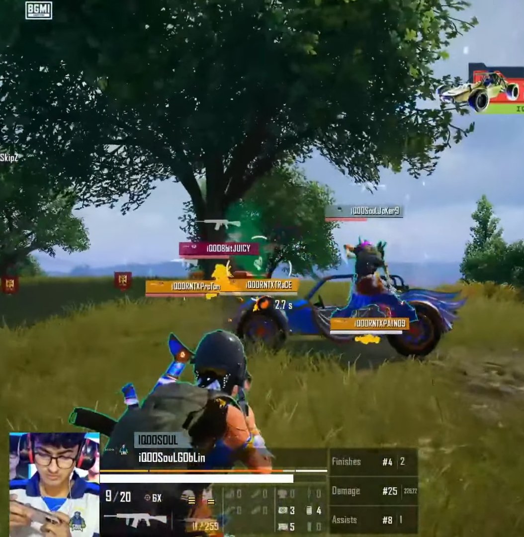 droidplays27's tweet photo. Another W game by SOUL! Now all eyes on Miramar! ❤‍🩹 

Bas Ek Chicken 🙏 https://t.co/nu0ByaSgFT