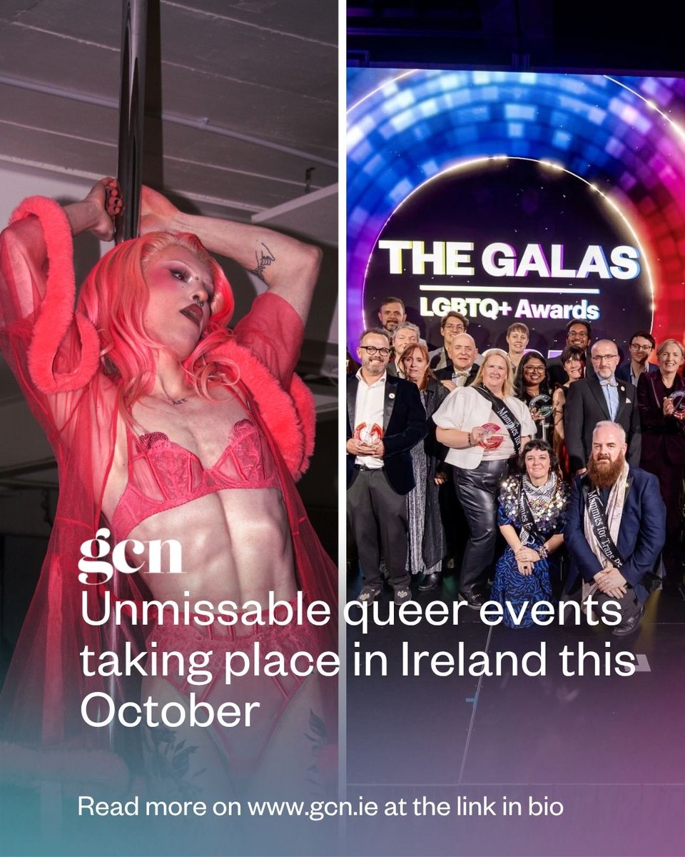 GCNmag's tweet photo. Between award ceremonies and spooky nights out, there's something queer for everyone happening this month! Read 👉 https://t.co/cY1WoboAd5 #GCNnews https://t.co/An5EsvWSdR