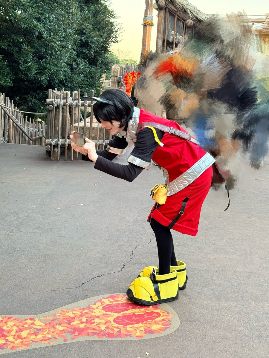 og1230og's tweet photo. みんな可愛くてお天気よくて最高だった☀️

#Dハロ仮装2026 https://t.co/jCKAUwXJHc