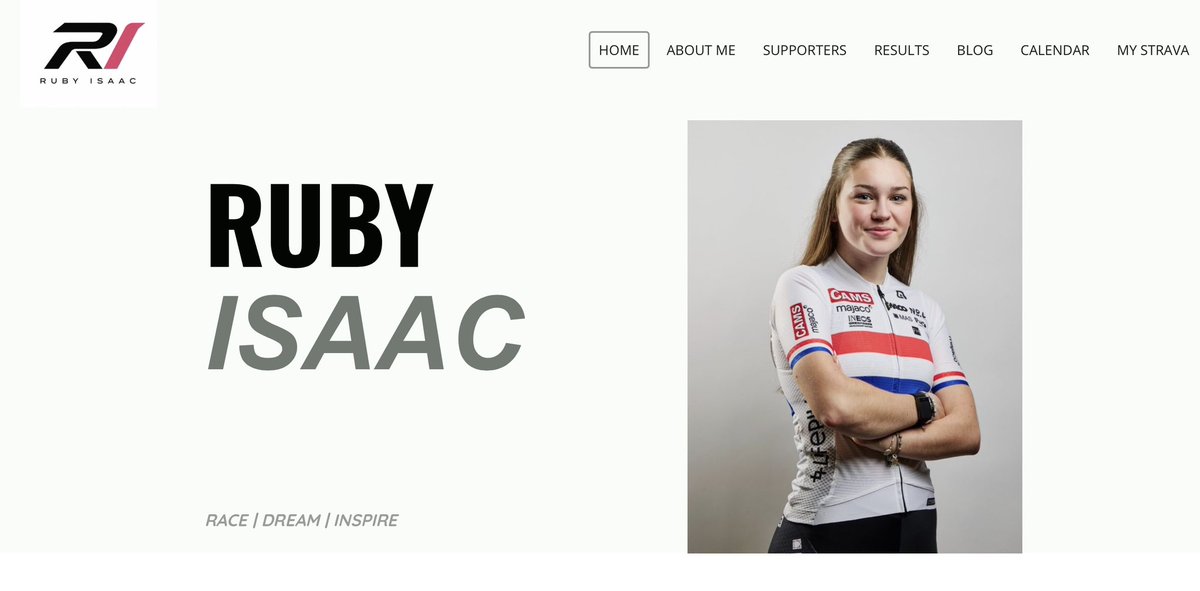 RubyWIsaac's tweet photo. Hi everyone, I have just launched a website at https://t.co/5spHUtPGhf, there is info about my cycling career up to now, a blog which I will update regularly and information on how you can support me in 2027. Thanks and have a great day https://t.co/VDerWhJHoZ