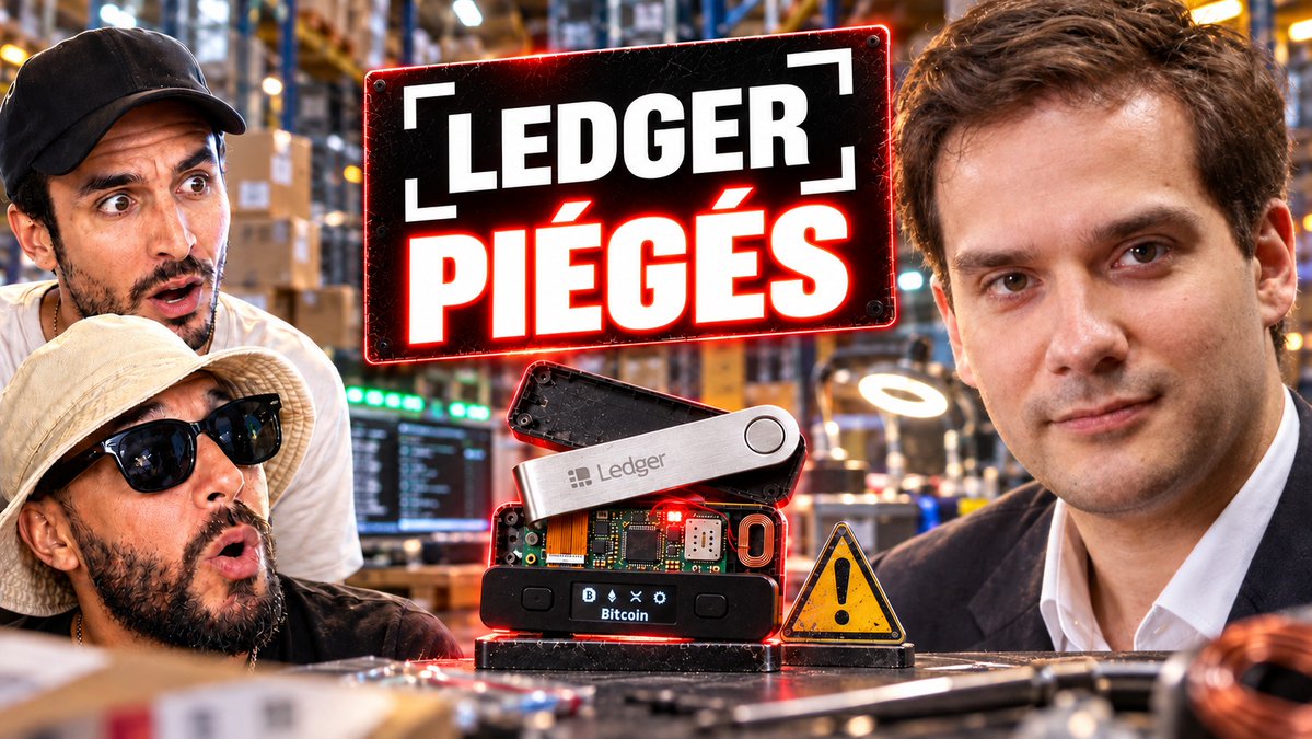 LeBunkerBtc's tweet photo. 🚨 TU FAIS QUOI DIMANCHE APRÈS-MIDI ? OK, ANNULE !
→ Rejoins Le ₿unker à 15h

On reçoit @MagicalTux :
« Ton LEDGER est-il piégé ? »

L'ancien patron de Mt. Gox, installé à Tokyo depuis 2009 a documenté une série d'appareils Ledger trafiqués en chemin : un circuit caché derrière l'écran, un modem cellulaire, une eSIM... et la phrase de récupération qui apparaît en clair pour les hackers. S'en est suivi un vol MASSIF de Bitcoins (encore).

La chaîne d'approvisionnement est compromise, les boîtiers sont mouchardés bien avant d'arriver chez son propriétaire, et son contrôle d'authenticité n'y voit que du feu.

+ d'infos 👇