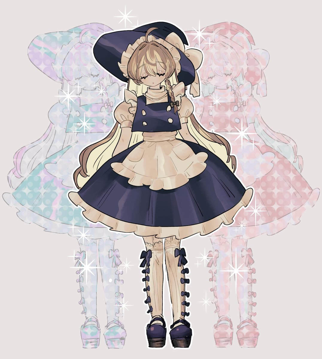 Lunaramkf_chiki's tweet photo. ロリィタ魔理沙 https://t.co/9c3FldzhXb