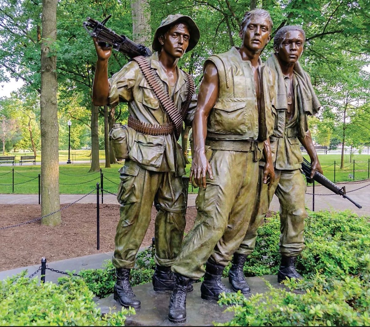 SteveSchmidtSES's tweet photo. 58,000 Americans died in Vietnam.

Trump avoided the war. Now he wants a 250-foot triumphal arch near the nation’s sacred memorial landscape.

The wall teaches humility. Trump demands grandeur.

Leaders eat last. Trump never learned.

https://t.co/RImhBb0qPO https://t.co/NGD7k3pbfE