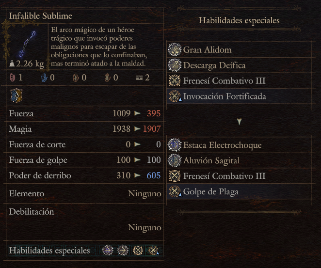 draaketh's tweet photo. @LinaShirou Por qué ponés al arquero mágico tan arriba ? La única skill que hace que haga un daño "decente" es el Quinteto Armónico y hasta ahí. Relámpago del Mártir es useless en el DLC.

Ese es el mejor arco que conseguí e incluso con eso sigo creyendo que es de las peores clases por lejos https://t.co/IkH8wrMY57