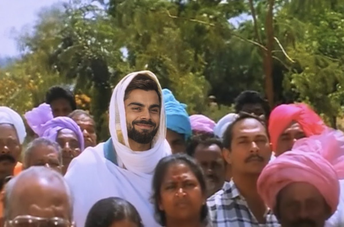 trulyhumanIST's tweet photo. @imVkohli in London, secretly enjoying the protest again Modi sarkar 😅
He doesn’t want andhbhakts to spam his insta account 😣
#VoteChori #VoteChorModiECI https://t.co/dJX0pne9xj