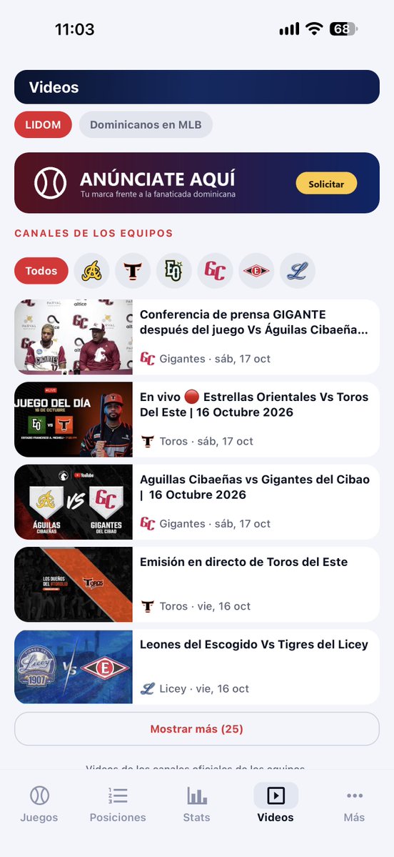 CesarAFrias's tweet photo. Vi un tuit de alguien anoche donde hablaba de esta aplicación. Se llama PlayBall y tiene todo lo relacionado con @LIDOMRD ahora mismo me parece que es la mejor junto con la de @TigresdelLicey descárguenla que está muy bien. https://t.co/eFv0l9uYAS