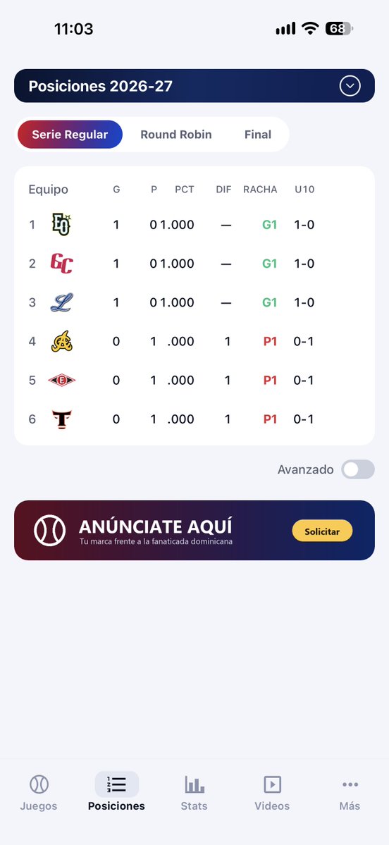 CesarAFrias's tweet photo. Vi un tuit de alguien anoche donde hablaba de esta aplicación. Se llama PlayBall y tiene todo lo relacionado con @LIDOMRD ahora mismo me parece que es la mejor junto con la de @TigresdelLicey descárguenla que está muy bien. https://t.co/eFv0l9uYAS