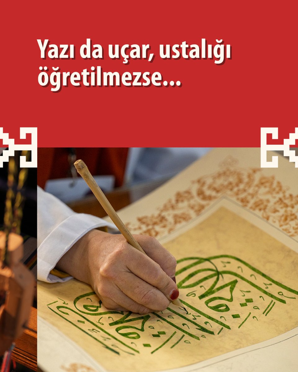 mebhbogm's tweet photo. Bir eseri korumak, onun nasıl yapıldığını da korumak anlamına gelmez.

Kültürel mirasımız; motiflerde, ilmeklerde, tariflerde ve en önemlisi bunları yeni nesillere aktaran bilgi ve becerilerde yaşamaya devam ediyor.

17 Ekim Dünya Somut Olmayan Kültürel Miras Günü kutlu olsun.

#HayatBoyuKültür
#HayatBoyuSanat

@tcmeb
@Yusuf__Tekin @CelileErenOKTEN
@topogluemre