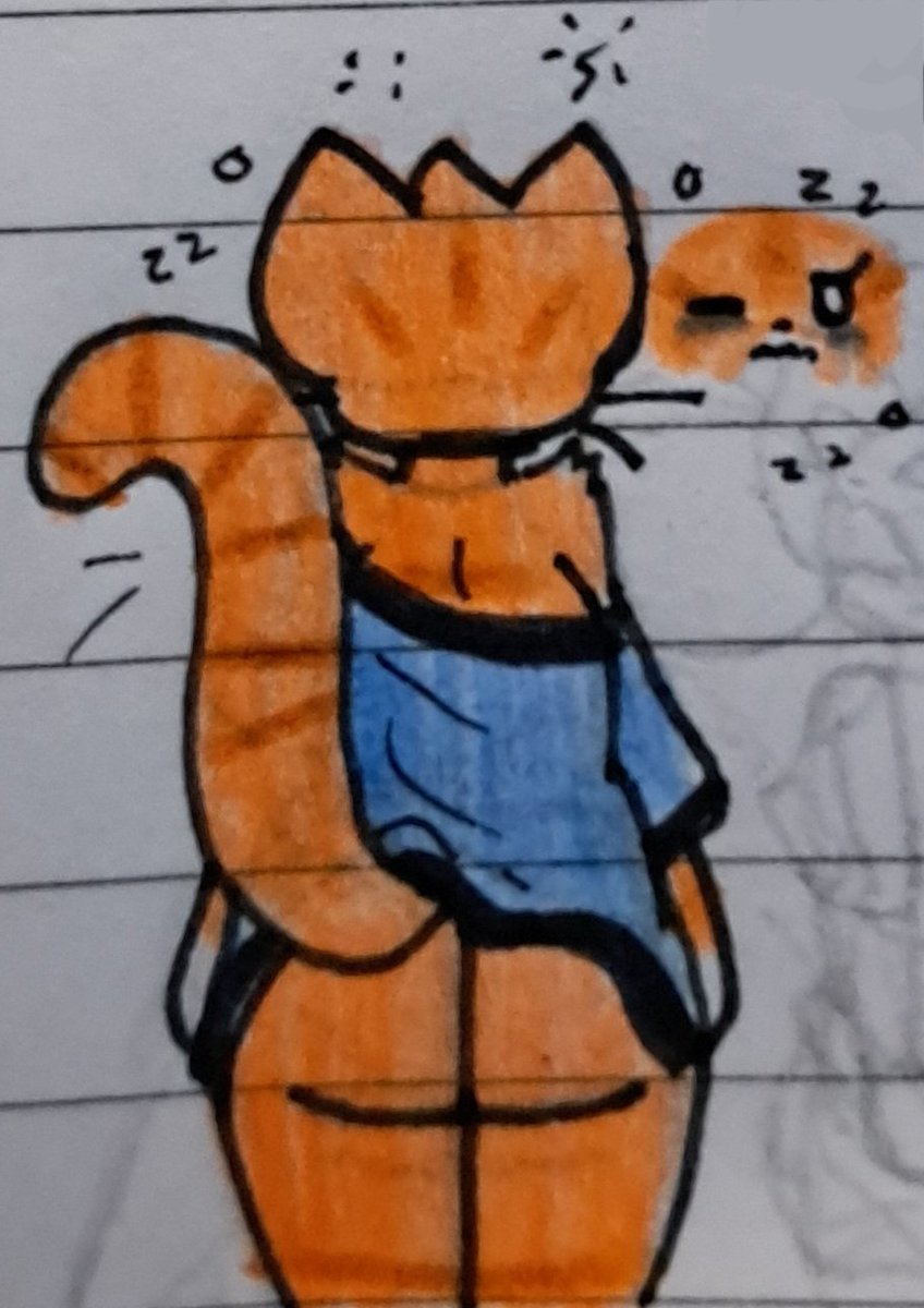Mystery_Bunni's tweet photo. hahaaaaaa something different something new oh joyous joy!
byea uuuhb take this twig of a cat cuuss experimenting and that includes drawing a flat fuckin cat yo- :3 https://t.co/j2tFzgaCfz