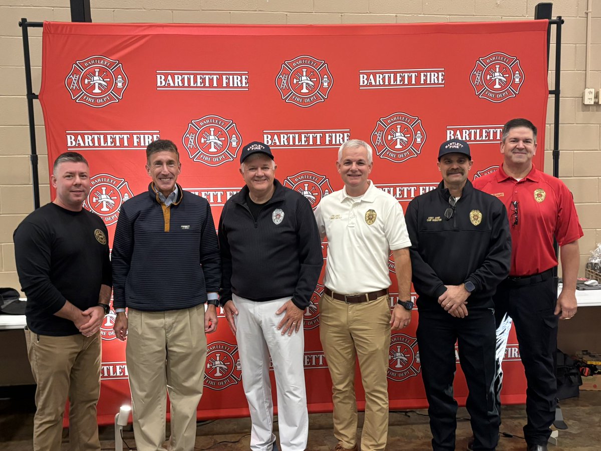 RepDavidKustoff's tweet photo. This morning, I attended the 46th Annual Bartlett Fire Department Pancake Breakfast in Shelby County.

I am grateful to Chief Tommy Gately and Mayor David Parsons for hosting a great event. Thank you to our firefighters for all you do to keep our community safe. https://t.co/FsIq10Pk3o