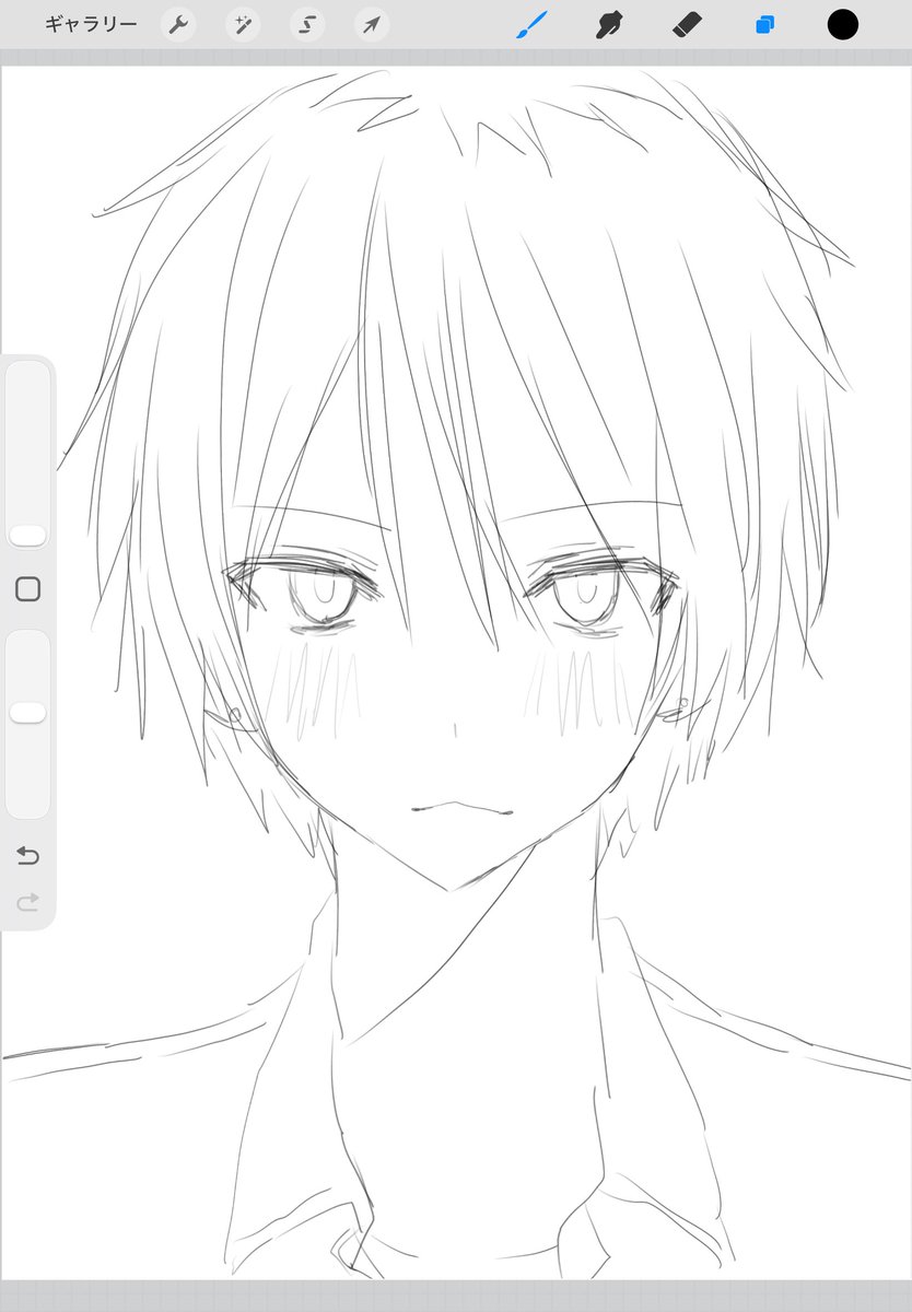 kasawasuretayo's tweet photo. 童顔描くの難しいさん https://t.co/WF200DA2Kb