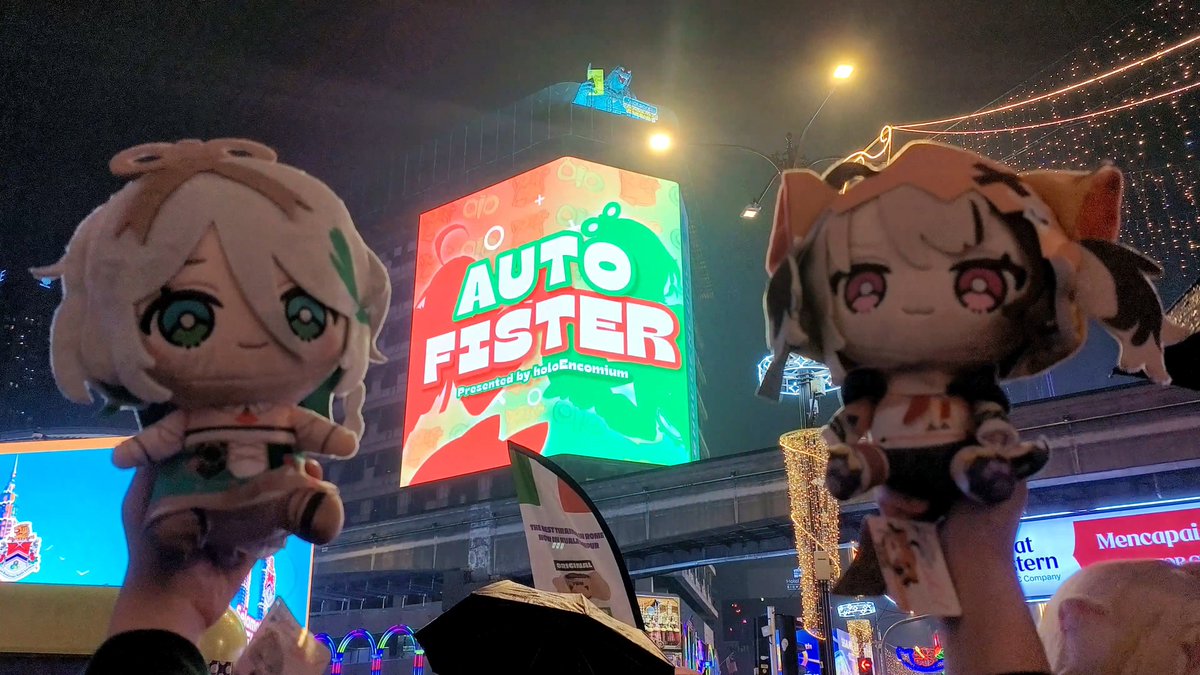 HoloENCO_MY's tweet photo. 👧❗The Autofister Advertisement Support is out❗🍵

We would like to thank everyone who came to see it in person! ❤️ 

We couldn't have done it without you guys! 💚🧡

#holocheer #rkggk #Immergination https://t.co/G22knbeZsH