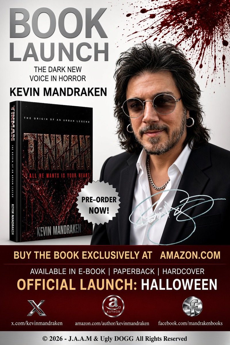 ManDrakenBooks's tweet photo. #TINMAN
#KevinManDraken
#ManDrakenBooks
#HorrorBooks
#HorrorFiction
#Splatterpunk
#ExtremeHorror
#UrbanLegend
#DarkHorror
#HorrorNovel
#GoreHorror
#PsychologicalHorror
#NewHorrorRelease
#MustReadHorror
#BookPromotion
#IndieHorror
#KindleHorror
#Ebook https://t.co/qZl7RZM6UZ