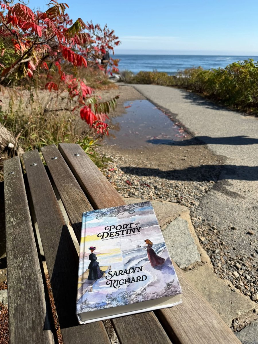 SaralynRichard's tweet photo. #PORTOFDESTINY traveled to beautiful Maine. The story of storm-ravaged Galveston is everyone's story. #historicalmystery #weekendread #SaturdayVibes https://t.co/OAVlIzOvel
