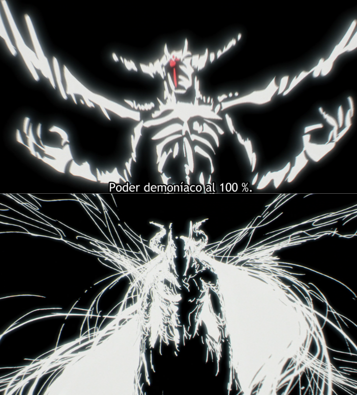 Dragis23_'s tweet photo. Pusieron en los impact frames las siluetas de los demonios que los poseen de las transformaciones de la Triada 

Bofffff LO QUE SE NOS VIENE https://t.co/IQEjEYrY8W
