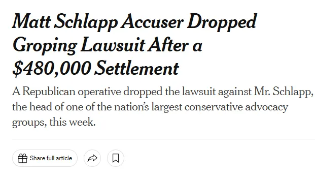 smc429's tweet photo. Can someone explain why they're obsessed with a rumor about Talarico's sexual preference while Matt Schlapp, head of CPAC is actively settling lawsuits for grabbing men's junk in cars. He didn't deny it in the texts, yet it only matters when it comes from this side? Oh, just fuck them