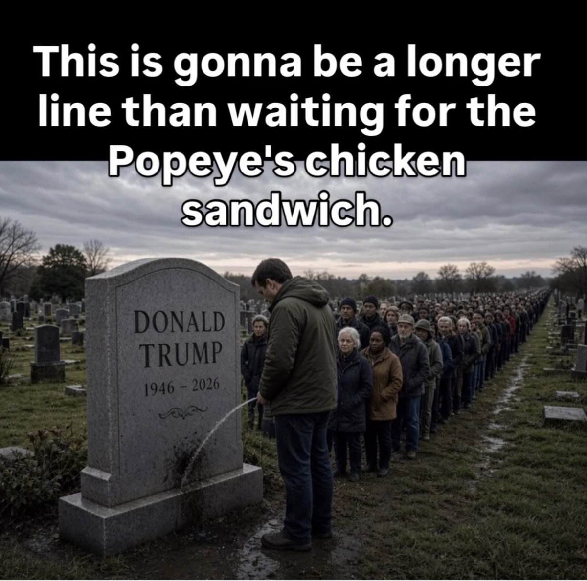 welddog's tweet photo. @essenviews Fingers crossed 🤞 that it results in his demise! https://t.co/IveekUKAzH