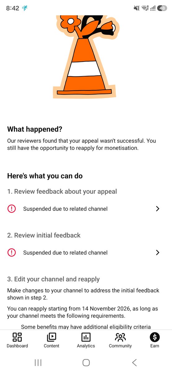 Filmyygagan's tweet photo. @YouTubeCreators @YouTubeIndia @YouTube What we do next the link you providing is expired what i do. I HAVE NO OTHER ACCOUNT WHICH I HAVE SHOWN IN MY APPEAL VIDEO. Sowhy this error is given i can't understand your automated systum,please look into this. https://t.co/7bEyejzwvT