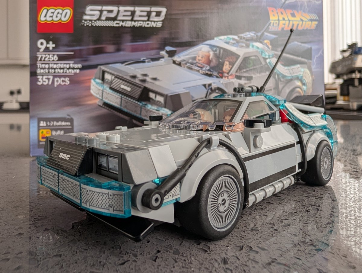 Dvd_Ptr's tweet photo. Purchased a replacement set anyway. Doc and Marty are finally on their way to 88mph. Assuming there's 1.21 jigggggawatts somewhere. https://t.co/rPAqTZJSLS