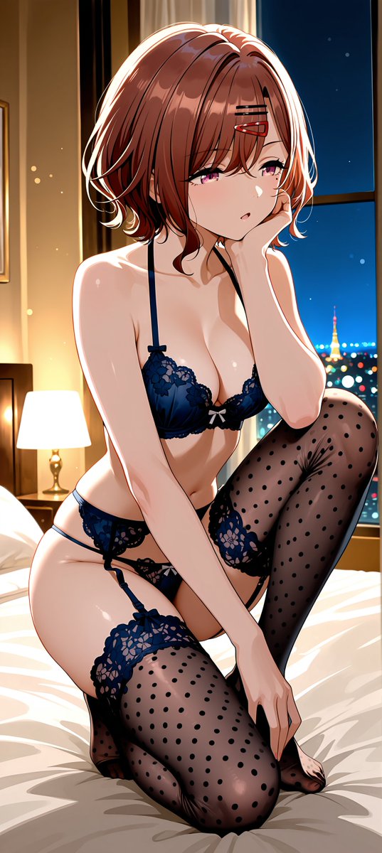 shikisai_AI2's tweet photo. アンニュイ円香
#シャニマス　
#樋口円香
SFW illustration https://t.co/Ee6XtmATOU