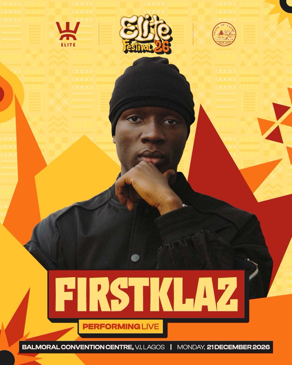mirexmoses's tweet photo. Elite Fest really said Lagos must experience First Klaz too! 😂🔥

The guy has built a name for himself with his talent, and it’s only right that more people get to experience what he brings.

Lagos! December 21st. We’re active!🥳 https://t.co/A6pfJjGiEn