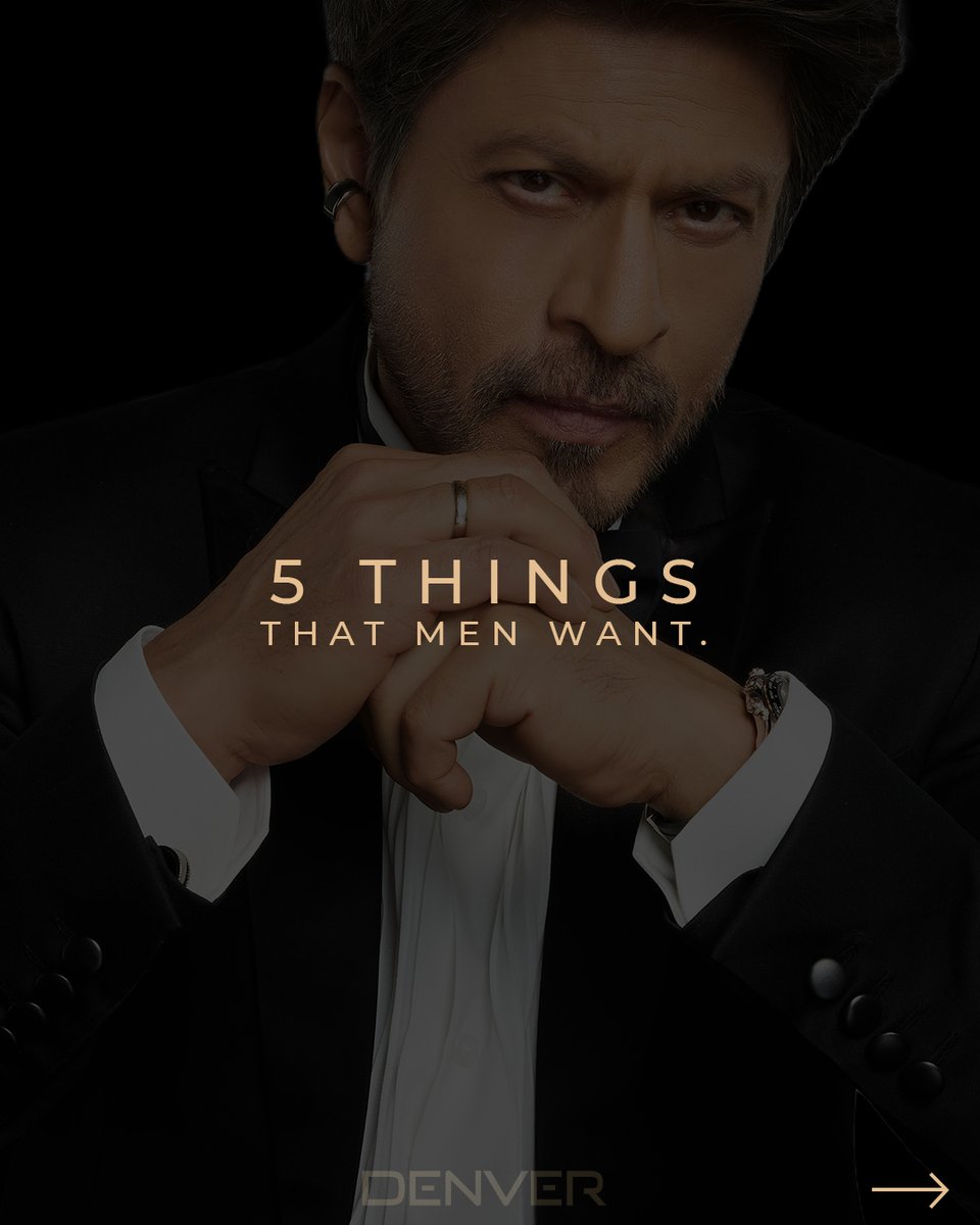 DenverForMen's tweet photo. Built for the man who already has four of these. Denver gives him the fifth.

#DenverForMen #ScentOfSuccess #MensPerfume #MensFragrance #SRK https://t.co/6gHoOlAJDQ