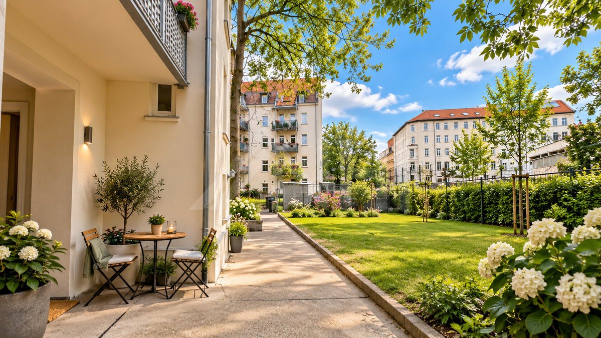 NachHauseGmbH's tweet photo. Du suchst eine 2-Zimmer-Wohnung in Leipzig-Ost mit Balkon? Die 57 m² große Wohnung im ersten Obergeschoss eines sanierten, denkmalgeschützten Gründerzeithauses kostet 159.600 EUR und ist ab Oktober 2026 frei.

Mehr erfahren: https://t.co/MrAD0TKG3o

#Leipzig #Eigentumswohnung https://t.co/VuSdjBQalQ