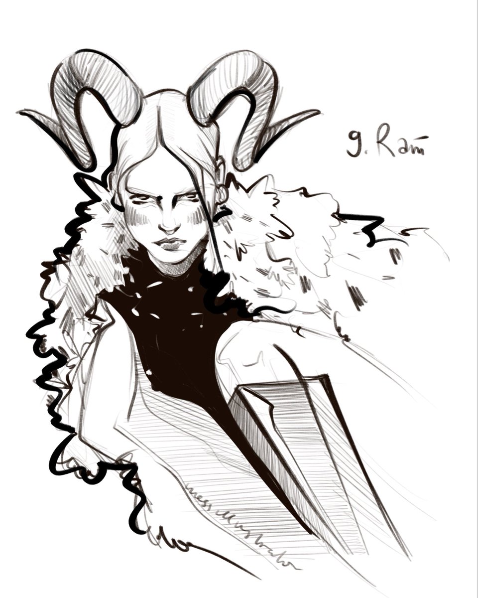 inessense_'s tweet photo. #inktober2026 #inktober2026ram https://t.co/tCPTRpAwug