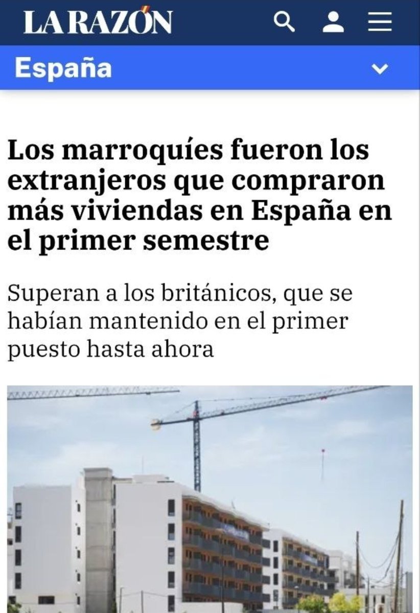 _Chule_74's tweet photo. Veis?
El acceso a la vivienda en España no es un problema,solo tienes que ser marroqui,no trabajar y vivir de las paguitas.

Para todo lo demas, vete a Sol y  llorale a Sánchez. https://t.co/sBuAAYckAv