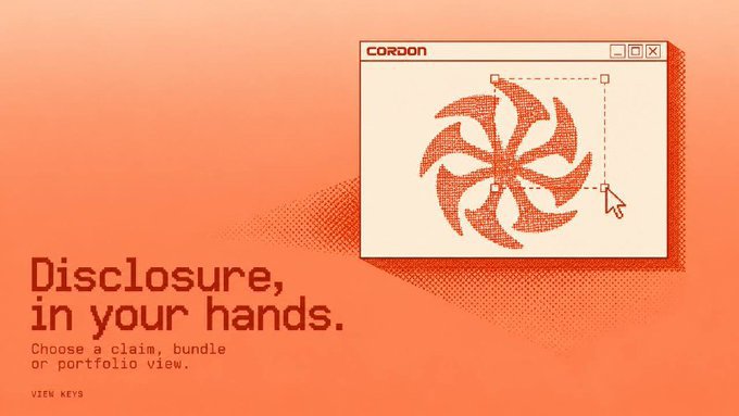 TryCordonRH's tweet photo. A private ledger can leak through transactions.

Cordon routes servicing actions through relayers, so an EOA is not the servicing identifier.
Mobile proving uses blinded witnesses.
The public API reports aggregates, not positions.

Privacy is the path around the proof, too.

$CRDN on @RobinhoodApp