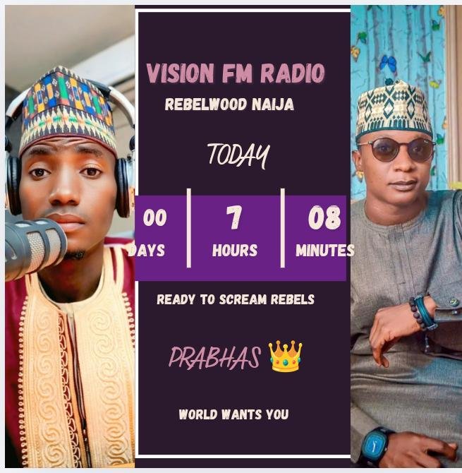 REBHYPERTENSION's tweet photo. 🔥🎙️ A PROUD MOMENT FOR OUR TRIBE! ❤️

Thank you, VISION FM, for inviting one of us to be part of this wonderful radio moment! 🙏✨ Your recognition means a lot to our entire fan family.

NORTHERN #NIGERIA #Prabhas❤️‍🔥 video is coming 

#VisionFM #PrabhasFans #FansTribe https://t.co/wFHYUiyv7P