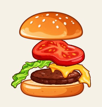 mmmmmm_1220's tweet photo. 「ハンバーガー」完成！
高さ 14.9 cm
https://t.co/Hxvb7FhjRA
#バーガータワー https://t.co/QYlfkPLjDH