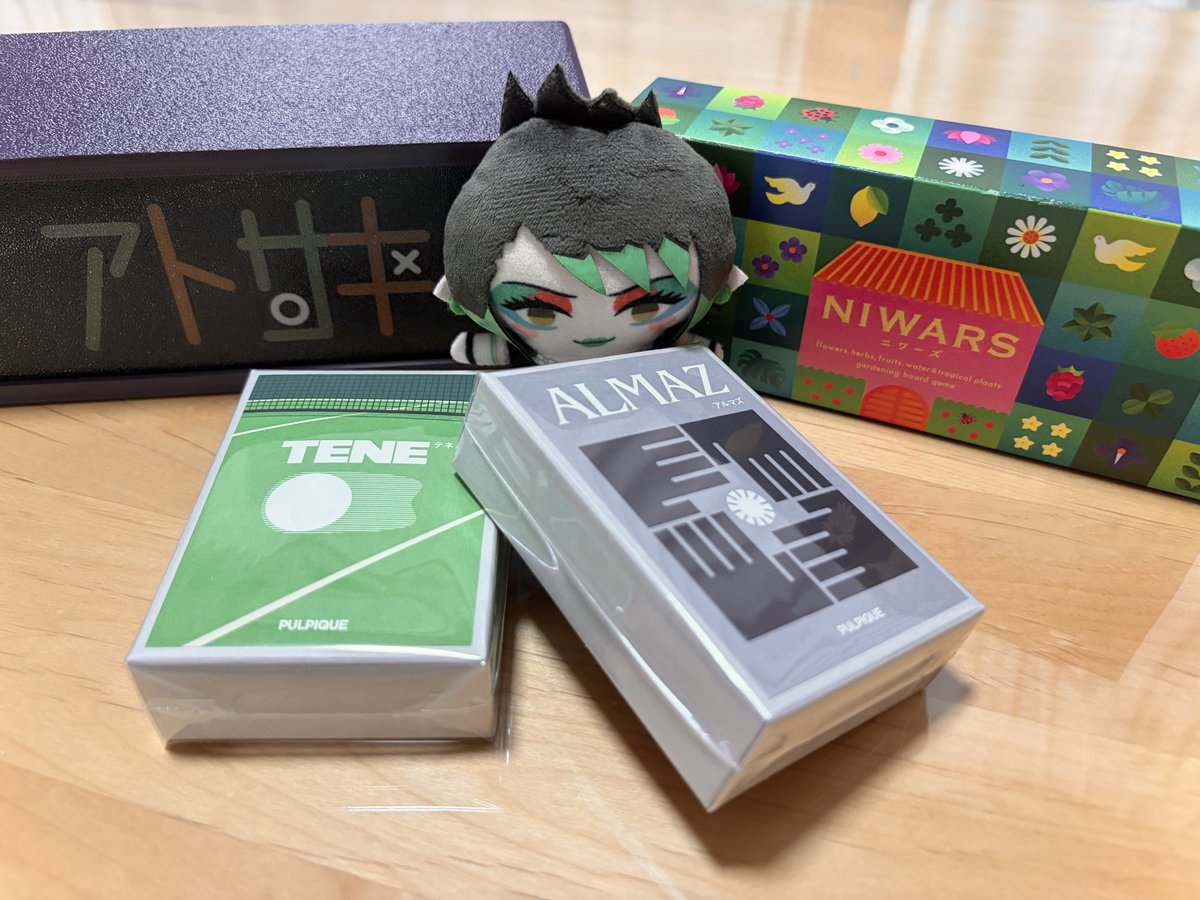 D_H116's tweet photo. 戦利品✌️
#ゲームマーケット2026秋 https://t.co/Elqq90SopO