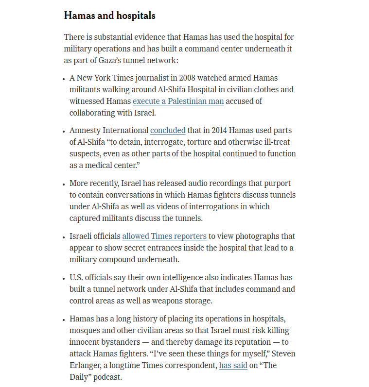 JewishAvenger49's tweet photo. @WolfgangTietze3 Al-Shifa has LONG been used for military purposes - long, as in 2 DECADES LONG

Even the anti-Zionist @nytimes acknowledges that

https://t.co/fdktD2c7L1 https://t.co/QcJ4fZCViG