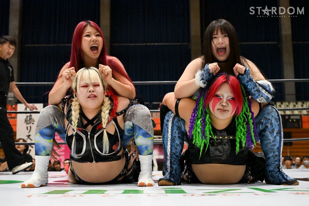 0929_hazuki's tweet photo. 今日もいつも通りのFWCでした👍✨✨

 #STARDOM #FWC
 #葉月 #HAZUKI #はづらー村 https://t.co/IrWppWouuR
