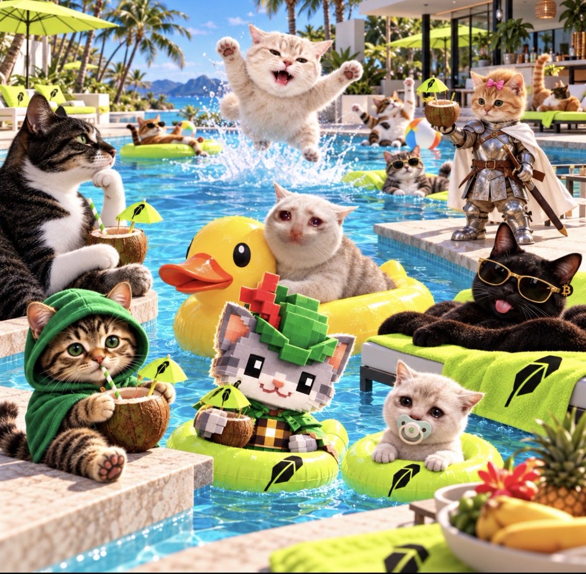 RobinCatFan1's tweet photo. @MemesRobinhood It’s not happy cat day if #robincat is not there 🪶🏹 I fixed it for you https://t.co/Eyfj7vsB7j