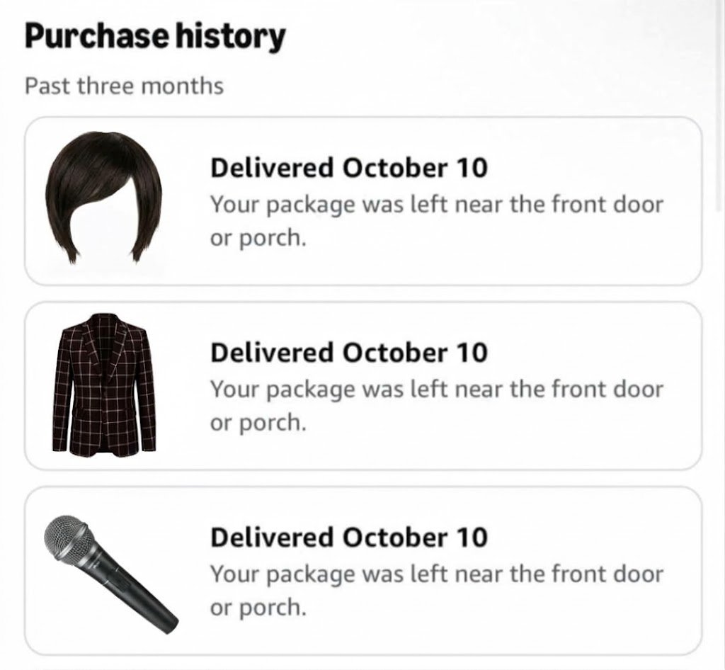playwideswing's tweet photo. Hope whoever stole my Amazon package was also planning to be @XANTAREScsgo for Halloween https://t.co/NDsfUFiHt1