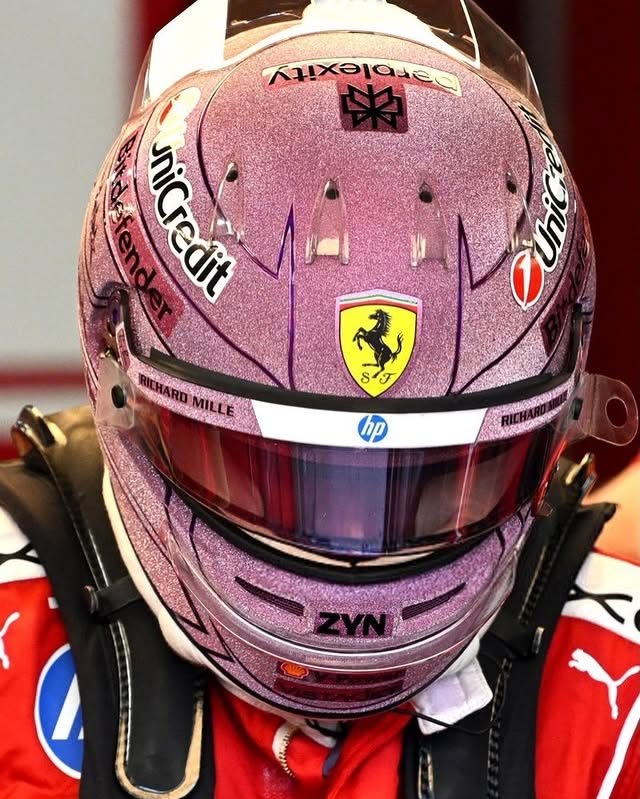 russellcircuit's tweet photo. sparkly monaco helmet, i still think about you https://t.co/ya4xNDWCU3
