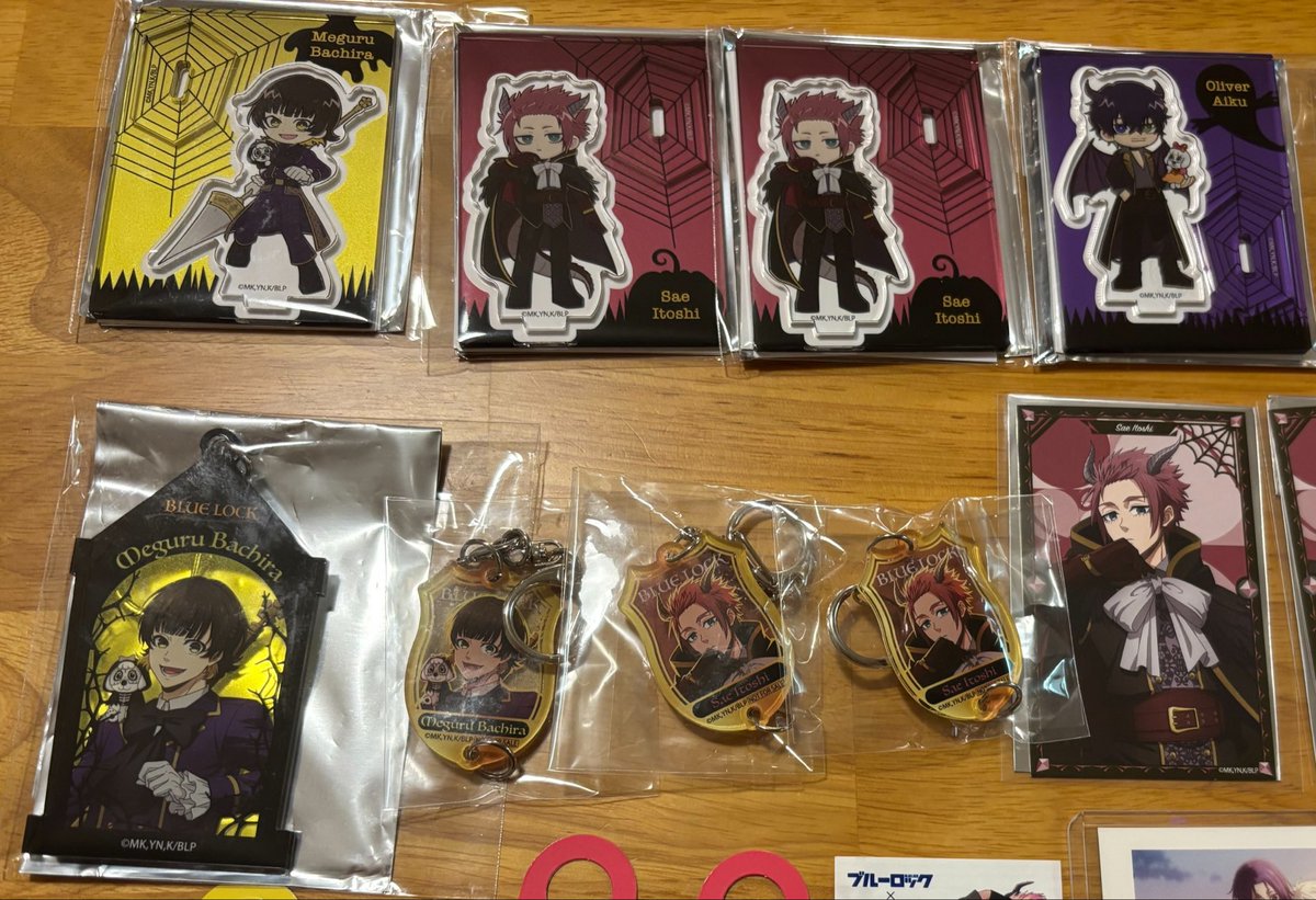 lovesheltw's tweet photo. 交換　ブルーロック よみうりランド ブルロ 

SDアクスタ
譲　蜂楽、冴、愛空
求　凪、玲王

アクリルキーチャーム
譲　蜂楽
求　玲王

ガラポンチャーム
譲　蜂楽、冴
求　凪、玲王、千切、凛
※複数個取引の方

カード
譲　等身冴
求　SD玲王

基本は郵送で、可能な場合都内手渡し可
検索からどうぞ https://t.co/BsIQHdhfZg