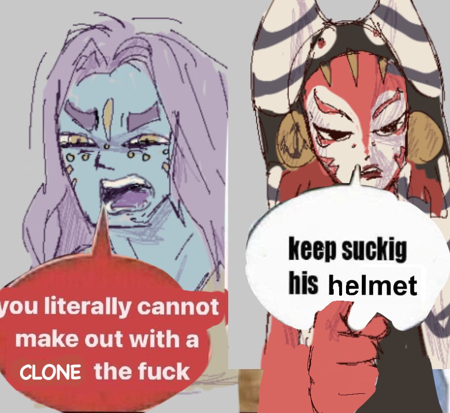 togrutascum's tweet photo. A special message to all my Jedi clone lovers out there https://t.co/lA4nNKFTTo