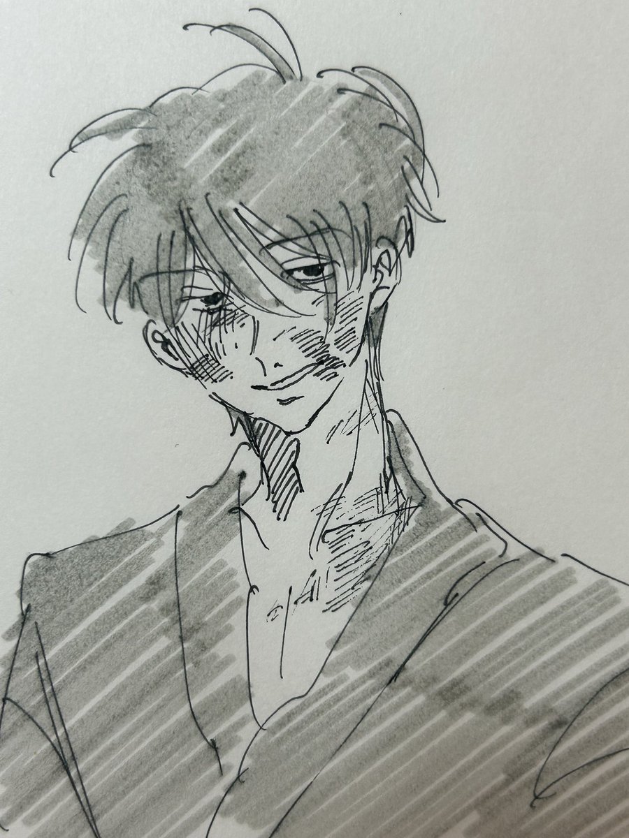 1clftc's tweet photo. しんぺーくん
#イラスト　#ホタルの嫁入り https://t.co/PzNxORGEFr