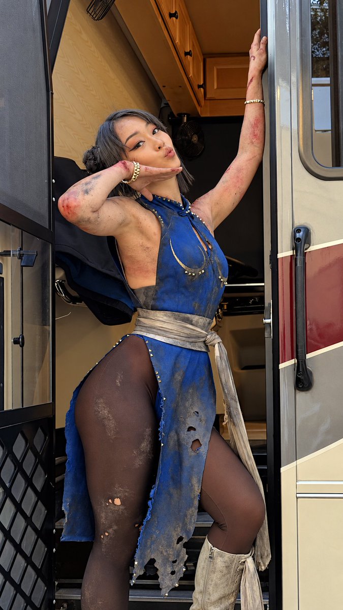 ScarletSpeeds16's tweet photo. Callina Liang as Chun Li in Street Fighter… the casting department understood the assignment completely 😮‍💨🤌 https://t.co/YJpFSbEdPk