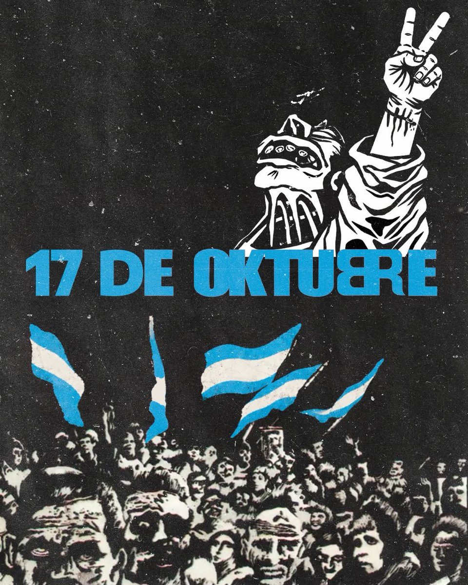 JuanoFabiani's tweet photo. El #17DeOctubre del 45 el pueblo trabajador se movilizaba en defensa del hombre que les devolvió la dignidad. 

Hoy más que nunca tenemos que trabajar para defender esa dignidad y trabajar por la felicidad de las y los argentinos.

#DiaDeLaLealtad https://t.co/pueq0FipMP