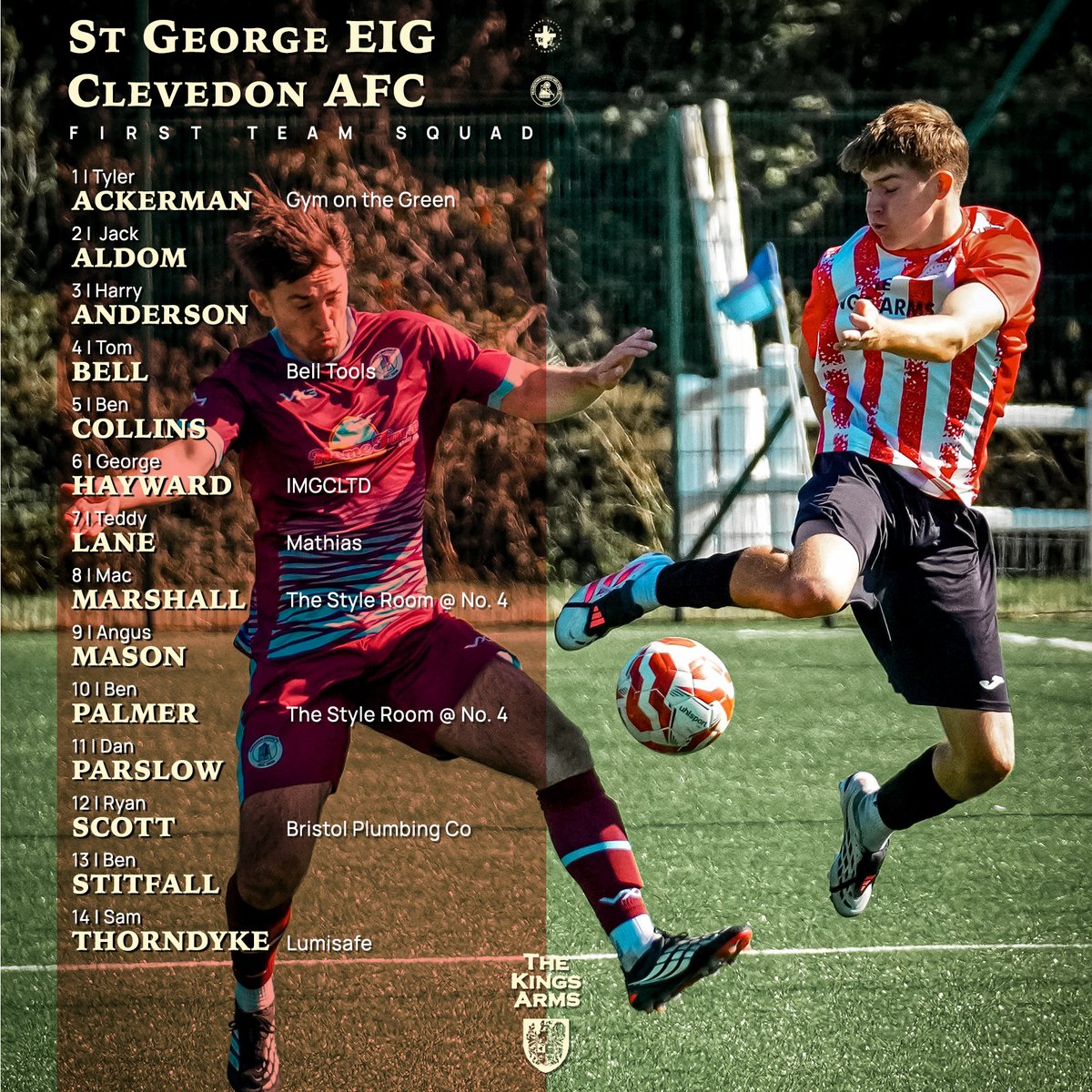 EIGFC's tweet photo. Today's Squads!

UTS!

🔴⚪️ https://t.co/CN4hAeBJRx
