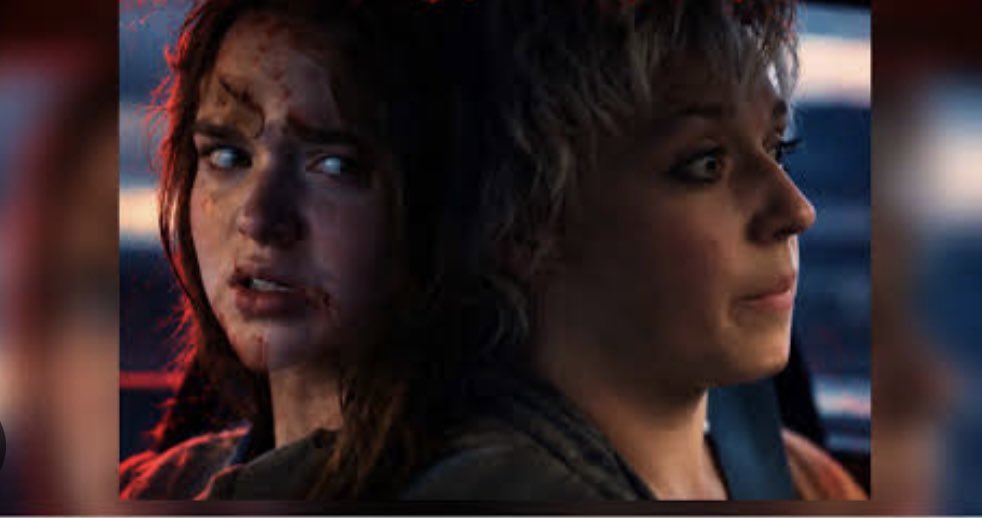 Daykerpriest's tweet photo. I have a theory. Amanda (the woman who met with Carrie's mom) is Emaline's mother. Emaline came to save Carrie at the end of the show and grabbed her arm, which means she was actually there, not just a hallucination or a clone. Who else had those powers? Amanda's daughter.
And what about that news reporter or interviewer, whatever she was? She could control people's minds. What if the newswoman is actually trying to save Carrie and Emaline?

I also think Rita isn't dead. It seemed to me that she wasn't scared of Carrie at all. She even had a little smile on her face when the chaos began. And the fact that she became a new teacher at the same time Carrie started her school year is weird, too.
I think they're all somehow connected. The real question is: are they working together, or are they against each other? Because that interviewer erased Sue's memories, leaving Carrie as the only one to blame.
What if there's a much bigger plan behind all of this, and we're being led to believe that Carrie is the villain when, in reality, someone is manipulating everything behind the scenes? #carrie