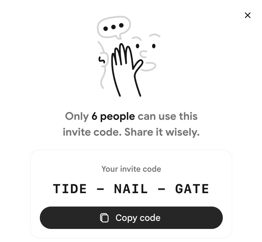 phitsanu_x's tweet photo. มี Invite Code สำหรับเข้าใช้งาน https://t.co/rqjZBaAGlI ครับ
Invite Code: TIDE-NAIL-GATE (ใช้ได้เพียง 6 สิทธิ์เท่านั้น) หากสนใจสามารถใช้ได้เลยครับ

#fastwork #invitecode #ฟรีแลนซ์ https://t.co/VezX082Bv4