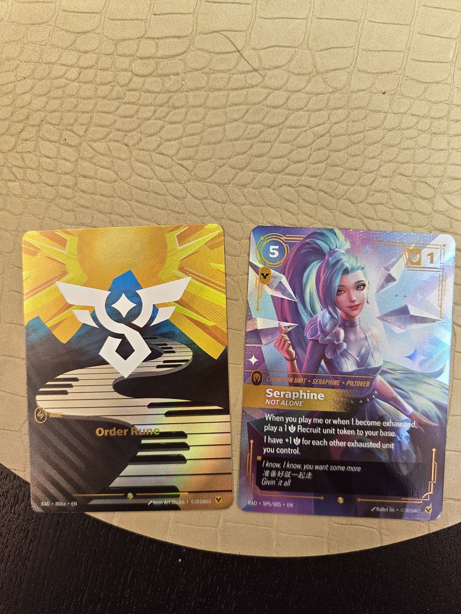 Pinkel97's tweet photo. First Radiance Pre-Rift... And it's 3-0!

Ekko turned out to be just a Kai'sa gameplay 🤣

Super effective removal with Riptide Mage, Bilgewater Tracker and Parrarel vs shields of Ksante or tricks of Riven.

Special Sera and new Rune boosters 🤩

Onto the next one! https://t.co/0Jg6IITsMy